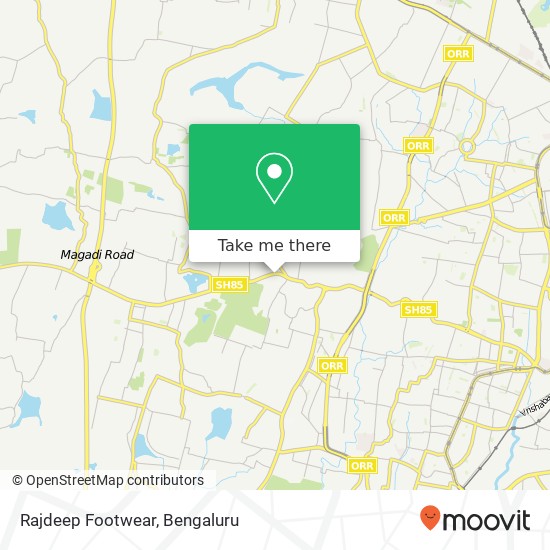 Rajdeep Footwear, Magadi Road Bengaluru KA map