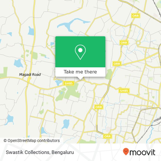 Swastik Collections, Magadi Road Bengaluru KA map