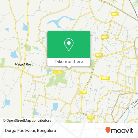 Durga Footwear, Magadi Road Bengaluru KA map