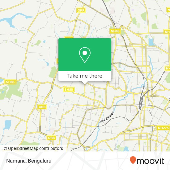 Namana, 80 Feet Road Bengaluru 560079 KA map