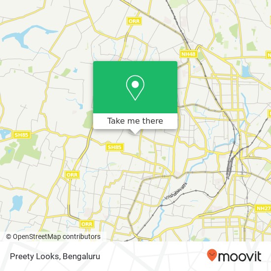 Preety Looks, 1st Main Road Bengaluru 560079 KA map