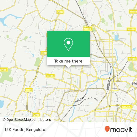 U K Foods, 5th Main Road Bengaluru 560079 KA map