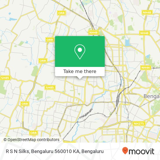 R S N Silks, Bengaluru 560010 KA map