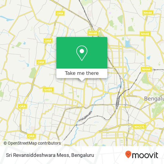 Sri Revansiddeshwara Mess, 60 Feet Road Bengaluru 560010 KA map