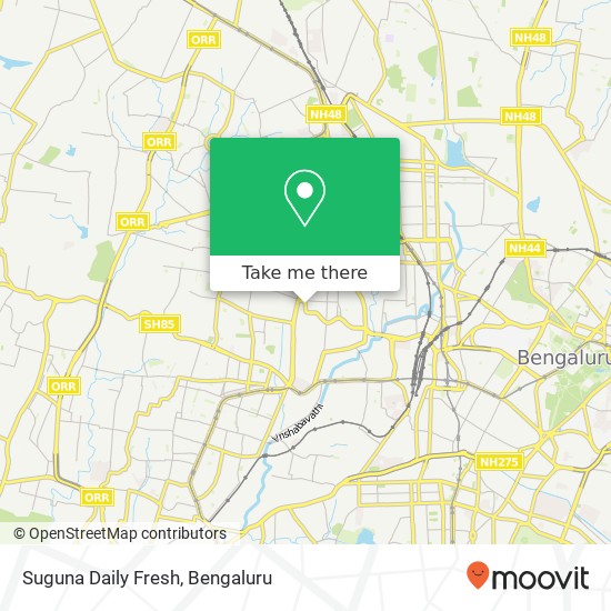 Suguna Daily Fresh, 59th Main Road Bengaluru 560010 KA map