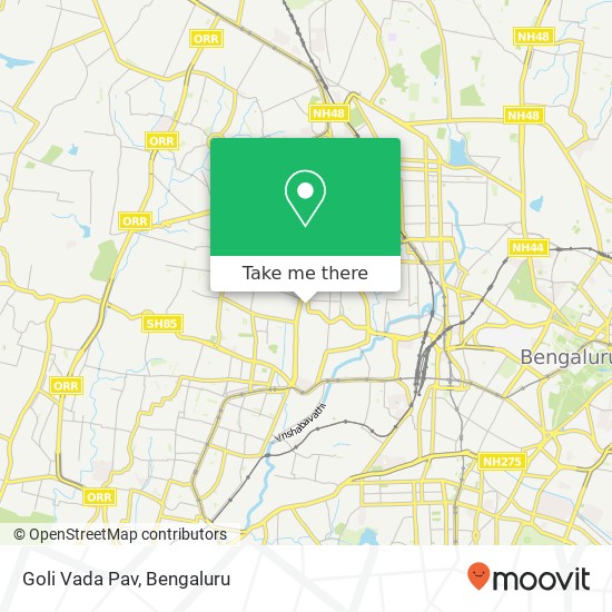 Goli Vada Pav, 18th B Main Road Bengaluru 560010 KA map