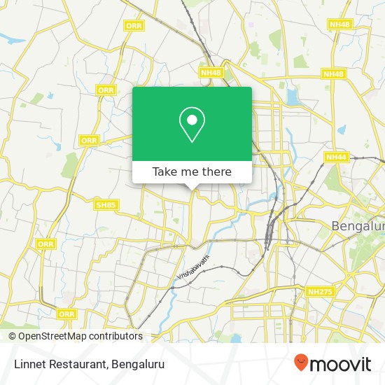 Linnet Restaurant, 2nd Main Road Bengaluru 560010 KA map