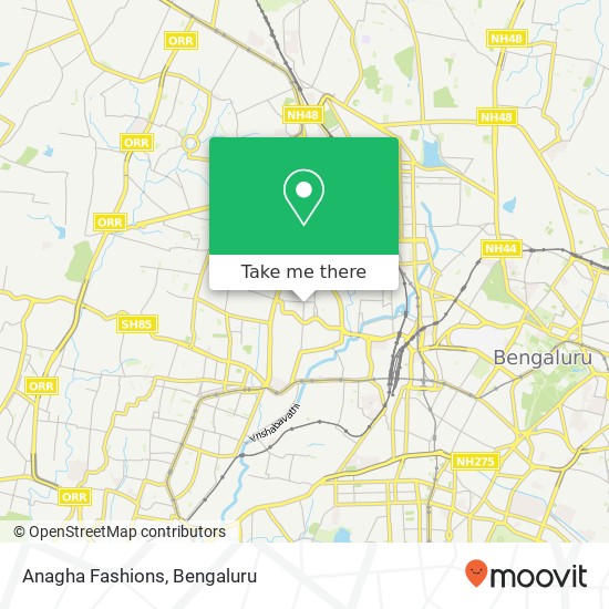 Anagha Fashions, 12th Main Road Bengaluru 560010 KA map