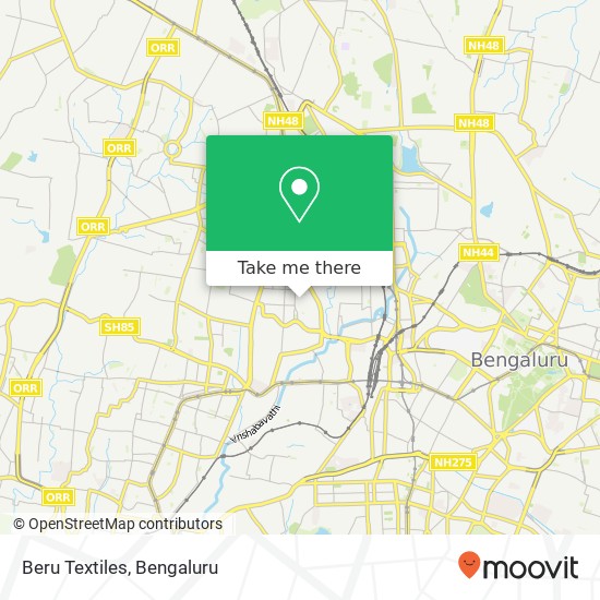 Beru Textiles, 12th Main Road Bengaluru 560010 KA map