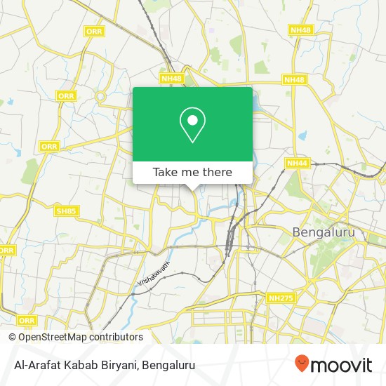 Al-Arafat Kabab Biryani, 80 Feet Road Bengaluru 560010 KA map