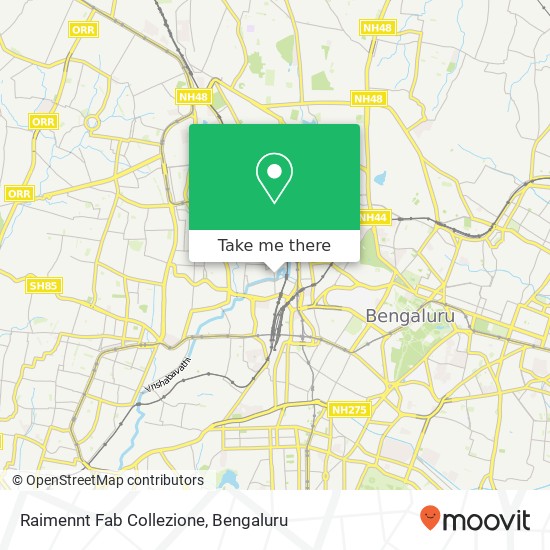 Raimennt Fab Collezione, Okalipuram Road Bengaluru 560021 KA map