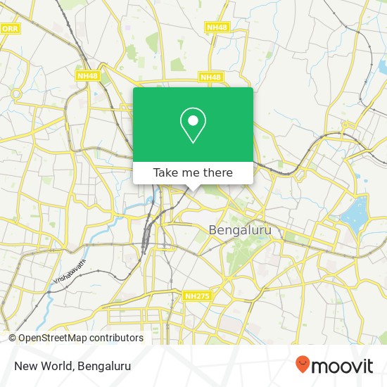 New World, North Park Road Bengaluru 560020 KA map