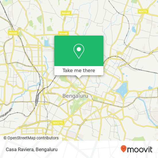 Casa Raviera, S R T Road Bengaluru 560001 KA map