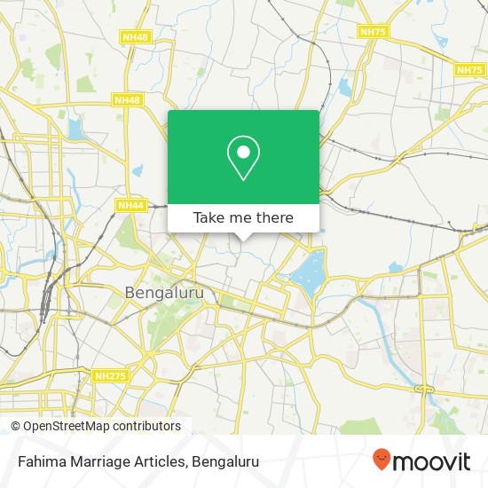 Fahima Marriage Articles, Arunachalam Mudlar Road Bengaluru KA map