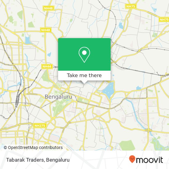 Tabarak Traders, Charminar Road Bengaluru KA map