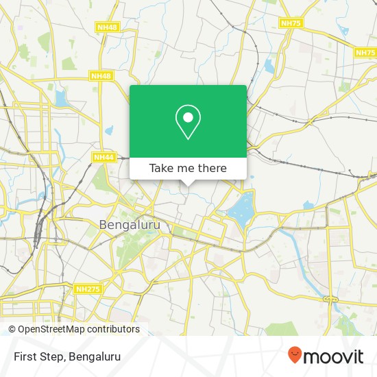 First Step, Arunachalam Mudlar Road Bengaluru KA map