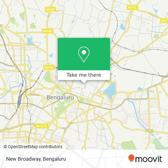 New Broadway, Broadway Road Bengaluru 560051 KA map