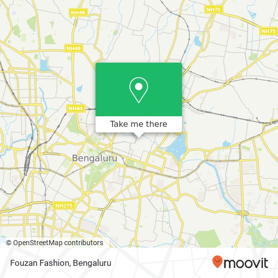 Fouzan Fashion, Dharmaraja Kovil Street Bengaluru KA map