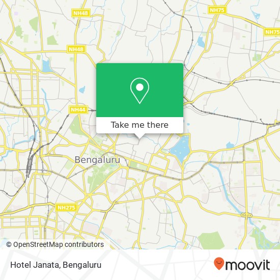 Hotel Janata, Dharmaraja Kovil Street Bengaluru 560051 KA map