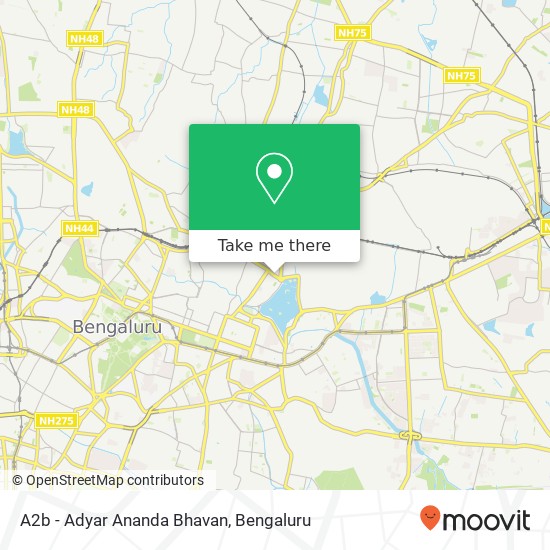 A2b - Adyar Ananda Bhavan, NH-75 Bengaluru 560005 KA map