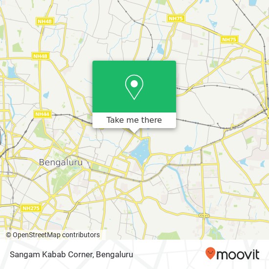 Sangam Kabab Corner, Mother Teresa Circle Bengaluru 560005 KA map