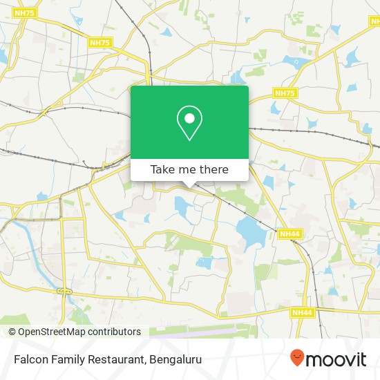 Falcon Family Restaurant, Kaggadasapura Main Road Bengaluru 560093 KA map