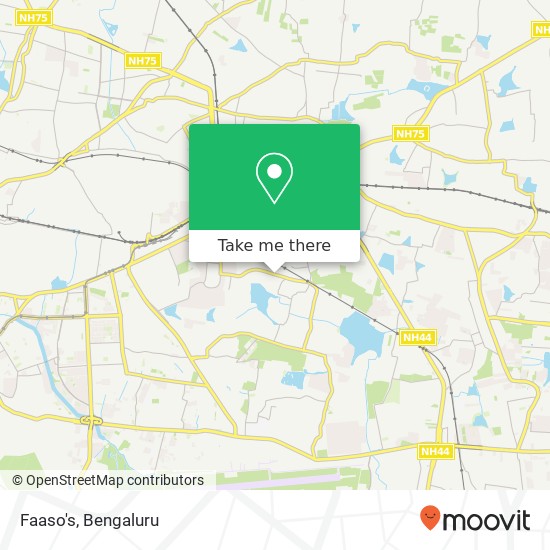 Faaso's, Kaggadasapura Main Road Bengaluru 560093 KA map