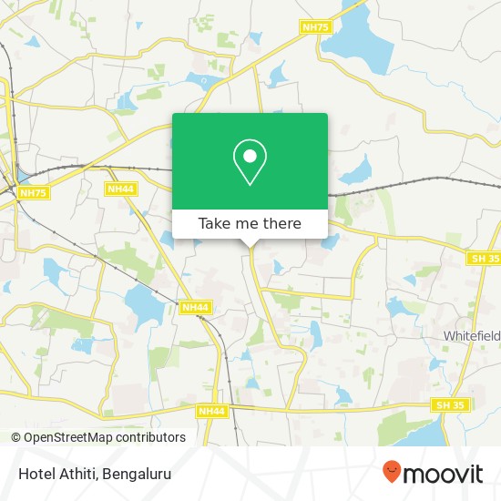 Hotel Athiti, Graphite Main Road Bengaluru 560037 KA map