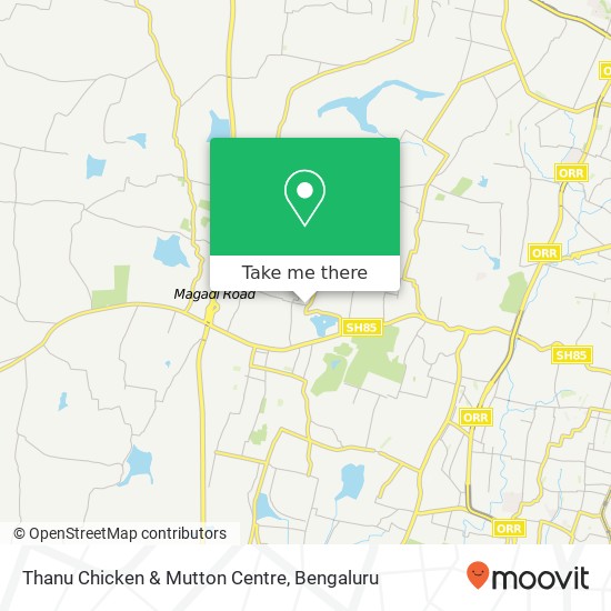 Thanu Chicken & Mutton Centre, Tunga Nagar Cross Road Bengaluru 560091 KA map