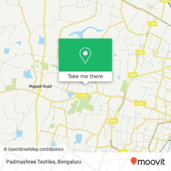 Padmashree Textiles, 5th A Cross Road Bengaluru 560091 KA map