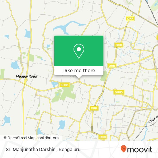 Sri Manjunatha Darshini, Hegganahalli Main Road Bengaluru 560091 KA map