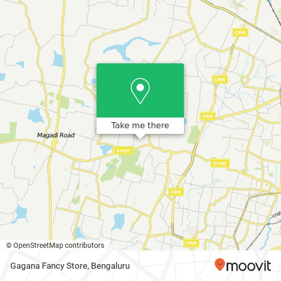Gagana Fancy Store, 2nd Main Road Bengaluru KA map