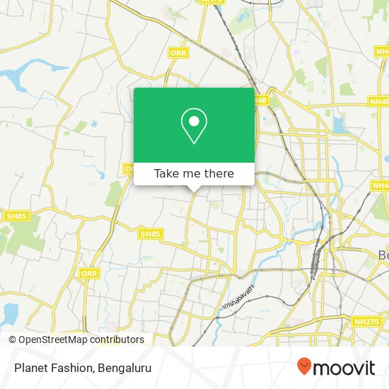 Planet Fashion, Police Station Road Bengaluru 560079 KA map