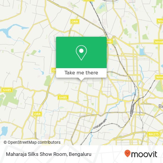 Maharaja Silks Show Room, 80 Feet Road Bengaluru KA map
