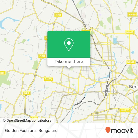 Golden Fashions, 8th Main Road Bengaluru KA map