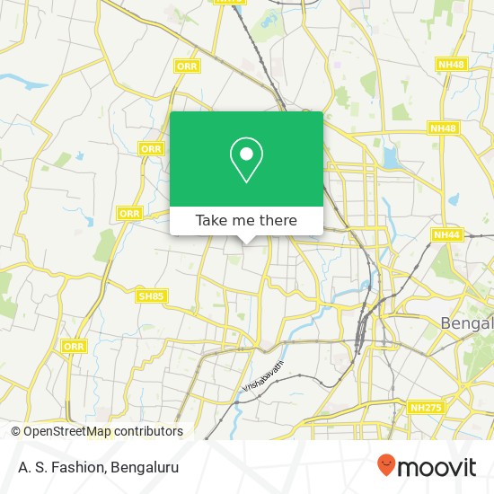 A. S. Fashion, 1st Main Road Bengaluru 560010 KA map