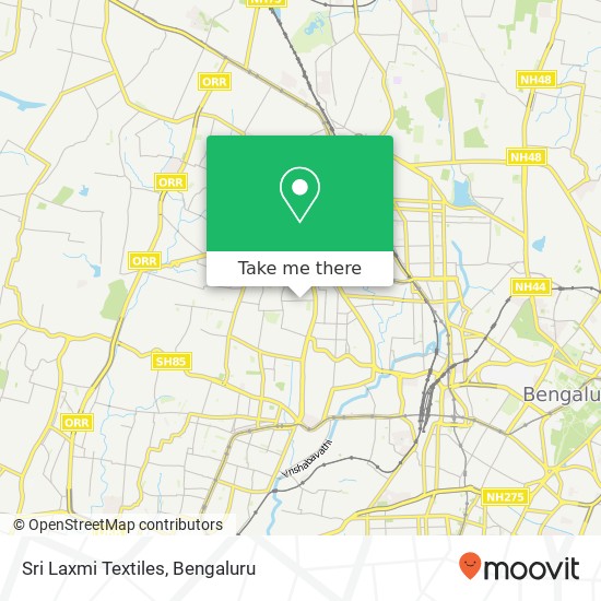 Sri Laxmi Textiles, 1st Main Road Bengaluru 560010 KA map