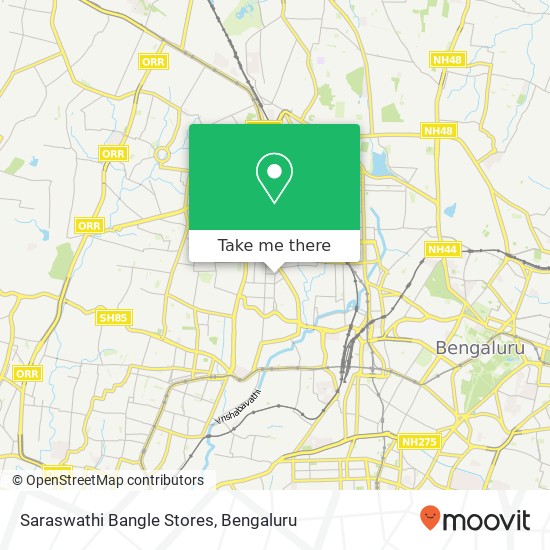 Saraswathi Bangle Stores, 10th Main Road Bengaluru 560010 KA map