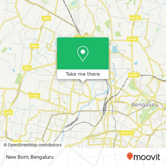 New Born, 10th Main Road Bengaluru KA map