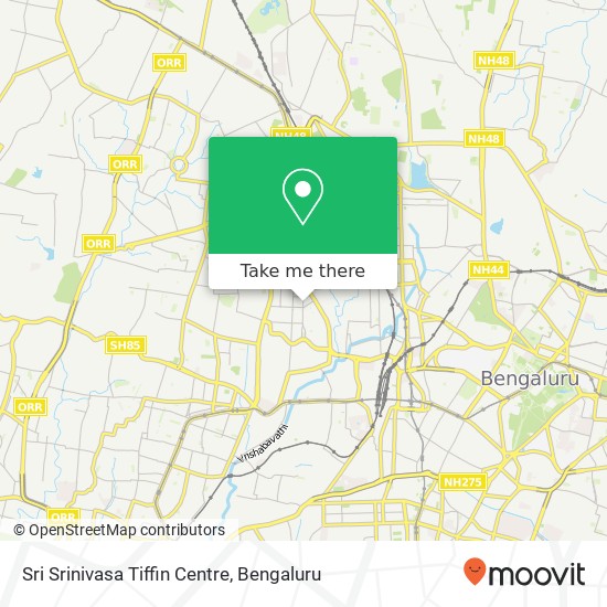 Sri Srinivasa Tiffin Centre, 10th Main Road Bengaluru KA map