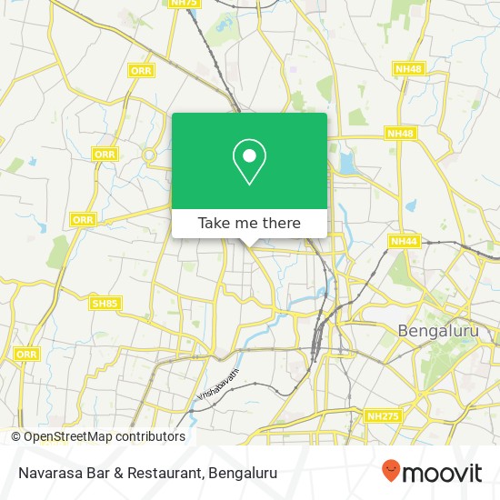 Navarasa Bar & Restaurant, 80 Feet Road Bengaluru 560021 KA map