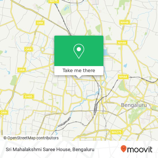 Sri Mahalakshmi Saree House, 6th Main Road Bengaluru 560010 KA map
