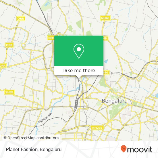 Planet Fashion, Bengaluru 560020 KA map