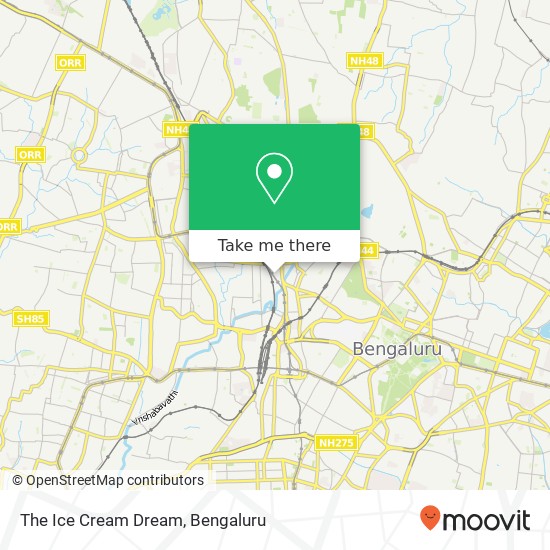 The Ice Cream Dream, Bengaluru 560020 KA map