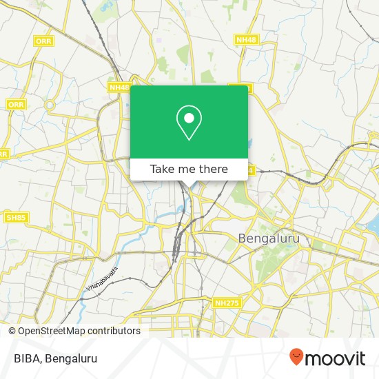 BIBA, Platform Road Bengaluru 560020 KA map
