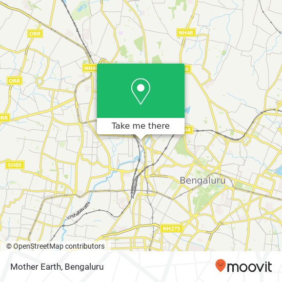 Mother Earth, Platform Road Bengaluru 560003 KA map