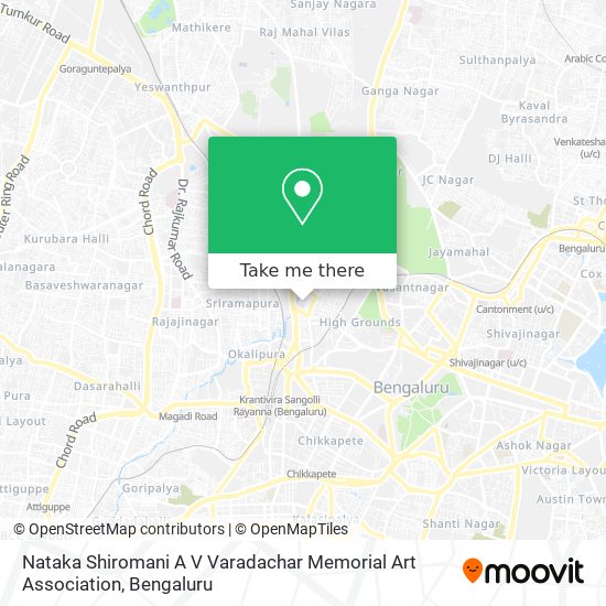 Nataka Shiromani A V Varadachar Memorial Art Association map