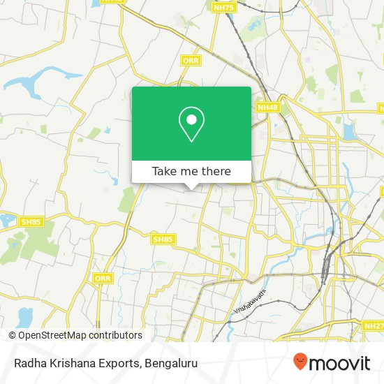 Radha Krishana Exports, 2nd Cross Road Bengaluru 560079 KA map