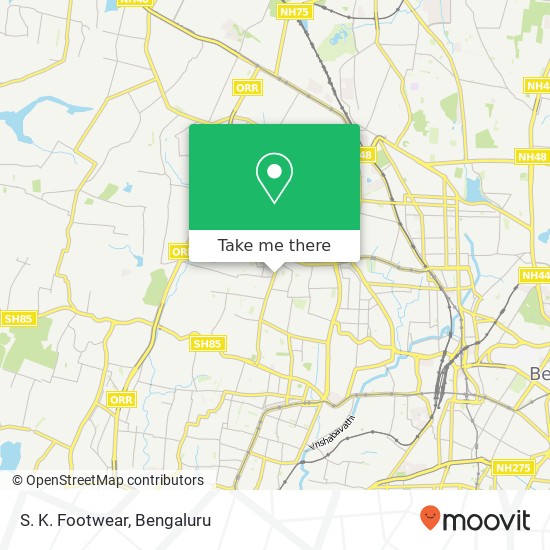 S. K. Footwear, Police Station Road Bengaluru 560079 KA map