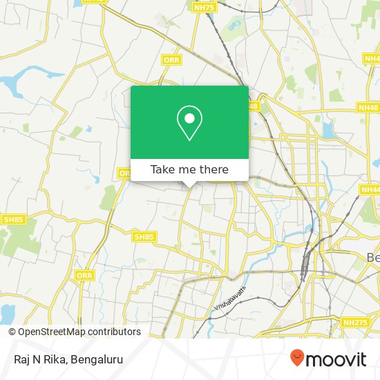 Raj N Rika, Police Station Road Bengaluru 560079 KA map